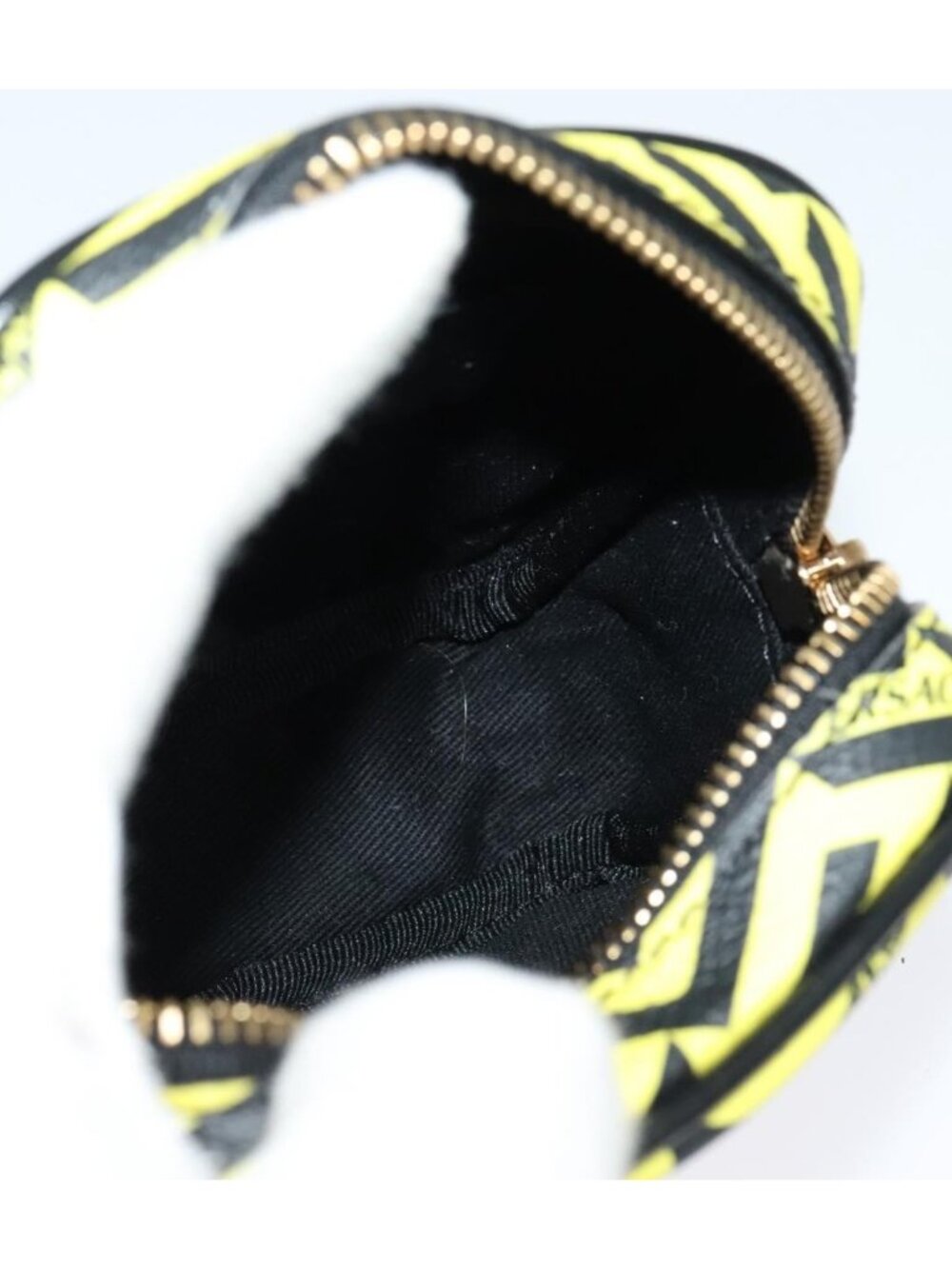 VERSACE Pouch PVC Yellow Gold - Picture 15 of 16